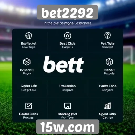 Recursos e funcionalidades do site bet2292